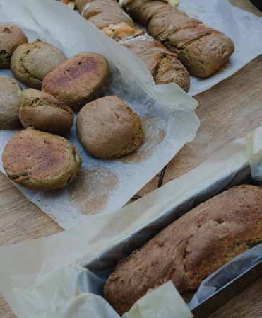 Mushroom bread variations